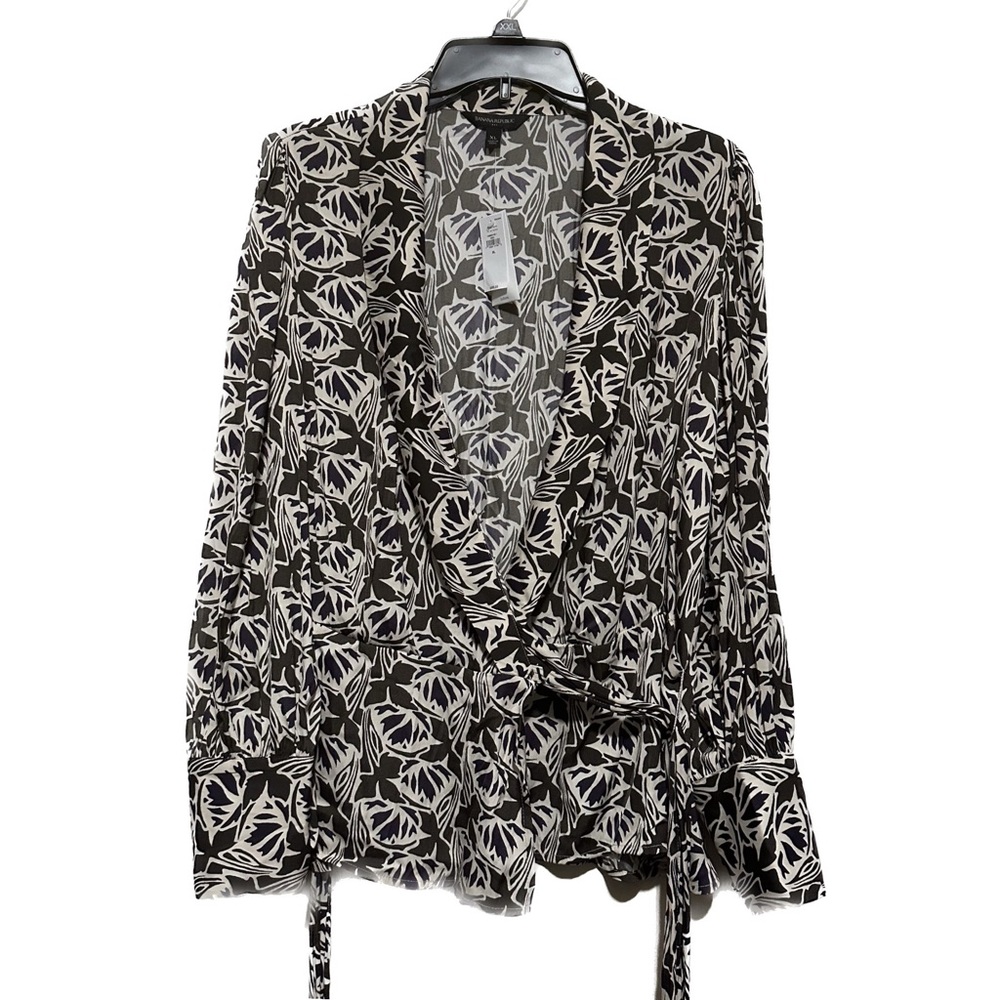 Banana Republic Wrap Tie Blouse women’s size XL NWT